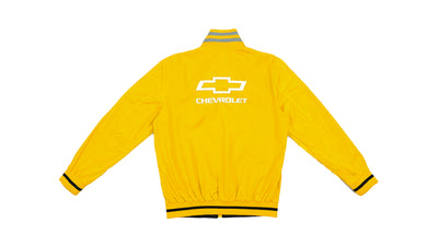 Vintage - Reversible Chevrolet Big Logo Zip-Up Jacket 1990s Medium