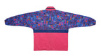 Vintage (Jeantex) - Red & Blue Patterned Jacket 1990s X-Large Vintage Retro