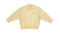 Vintage (Arnold Palmer) - Yellow & Orange Checkered Bomber Jacket 1990s Large Vintage Retro