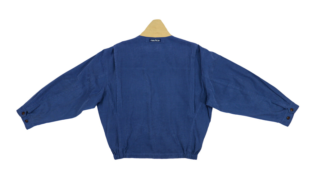 Nautica - Blue Sailing Windbreaker 1990s Large Vintage Retro