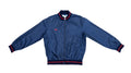 Adidas - Blue Zip Up Windbreaker 1990s Medium Vintage Retro