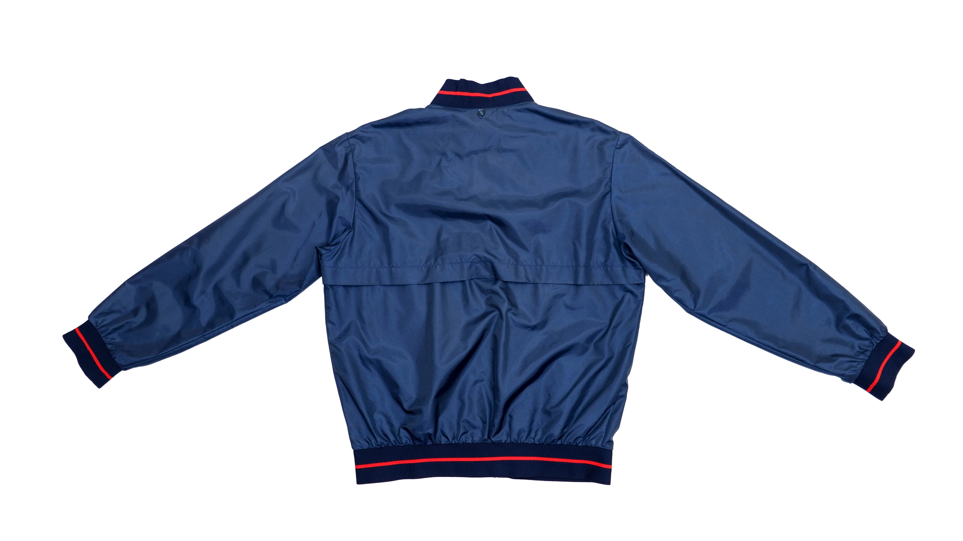 Adidas - Blue Zip Up Windbreaker 1990s Medium Vintage Retro