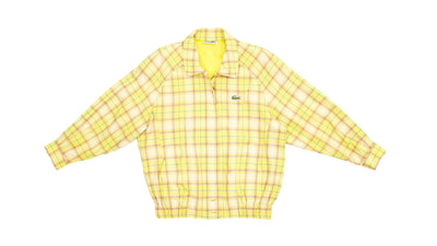 Lacoste - Yellow Chemise Harrington Jacket 1990s Medium