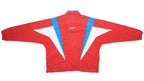 Vintage Retro Nike - Red with Blue & White Grey Tag Jacket 1980s X-Large