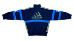 Adidas - Blue Colorblock Big Logo Track Jacket 1990s X-Large