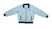 Lacoste - Blue Checked Lightweight Jacket 1990s Medium-Large