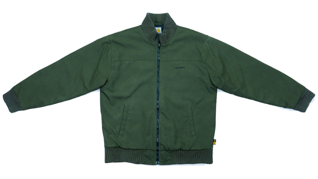 Carhartt - Green Canvas Jacket 1990s XX-Large
