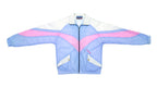 Vintage Retro Reebok Light Purple & Pink Tricolor Windbreaker Jacket 1990s Small