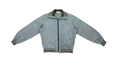 Lacoste - Grey IZOD Jacket 1990s Large