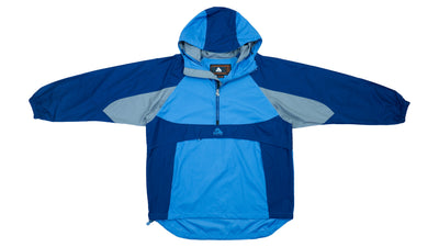 Nike - ACG Blue 1/4 Zip Windbreaker 1990s XX-Large