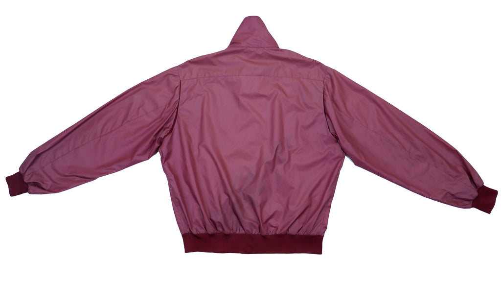 Lacoste - Red IZOD Windbreaker 1990s X-Large Vintage Retro