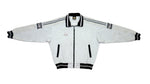 Vintage Retro Kappa - White Bomber Track Jacket 1990s Large