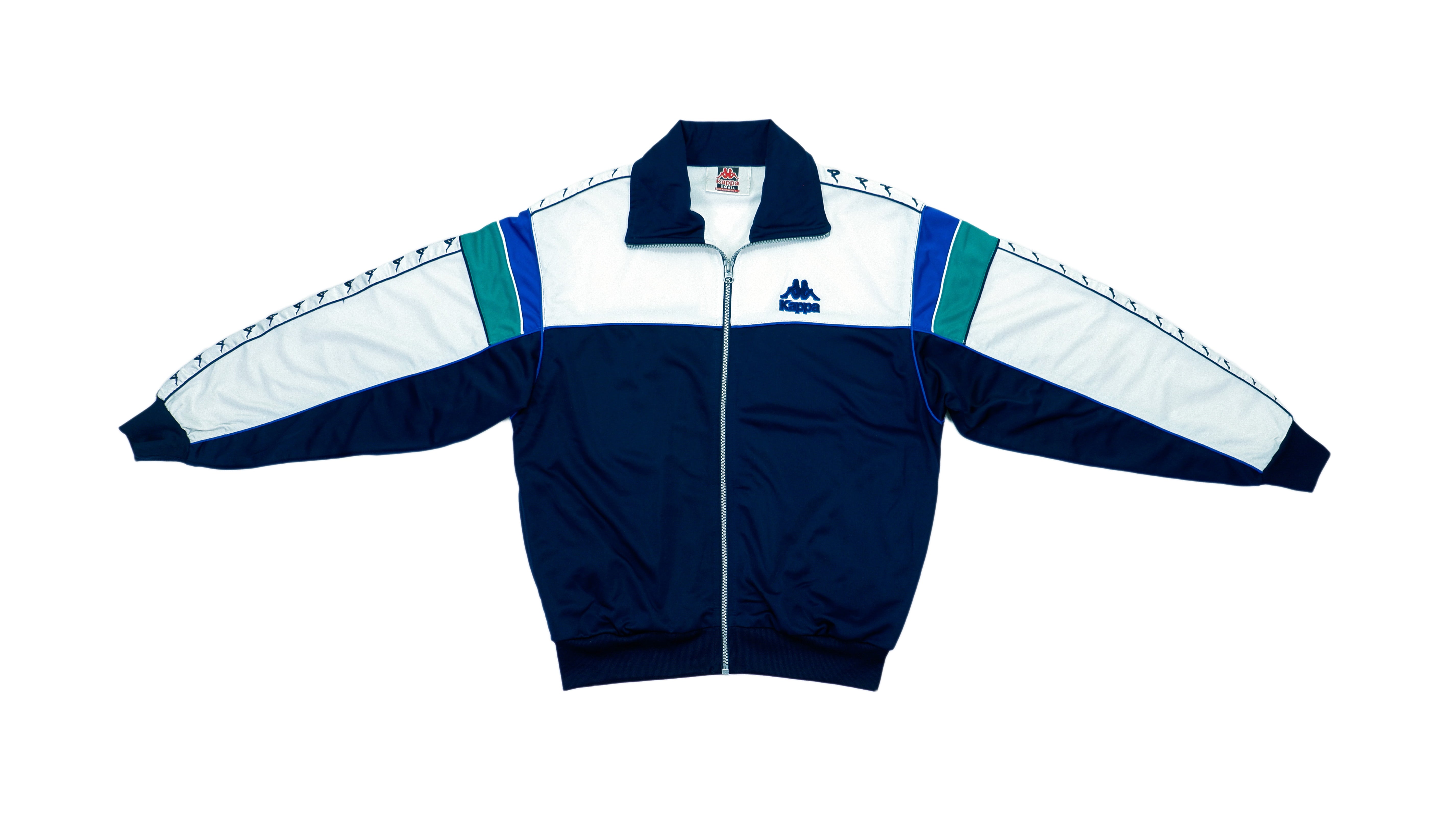 Kappa Sport Track Jacket Medium Vintage 90s Kappa Big Logo Blue White Sportswear  Kappa Training Jacket Size M -  Canada