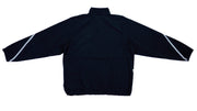 Vintage Retro Nike - Black with Pink Stripes 1/4 Zip Windbreaker 1980s X-Large