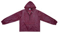 Lacoste - Dark Red IZOD 1/4 Zip Windbreaker 1990s Large Vintage Retro