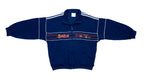 Adidas - Blue Colorblock Spell-Out Track Jacket 1990s Large Vintage Retro