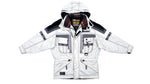 Ellesse - White & Black Thinsulate Ski Jacket Medium