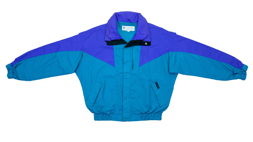 Columbia - Blue Jacket 1990s X-Large Vintage Retro 