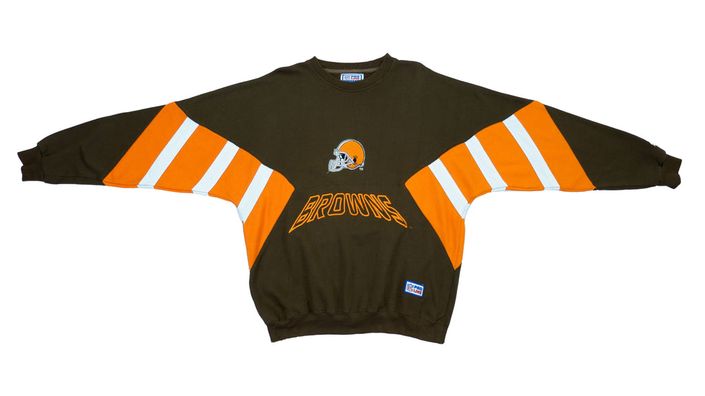 Vintage Retro NFL Foot Ball NFL Pro Line - Cleveland Browns Sweatshirt 1990s Large