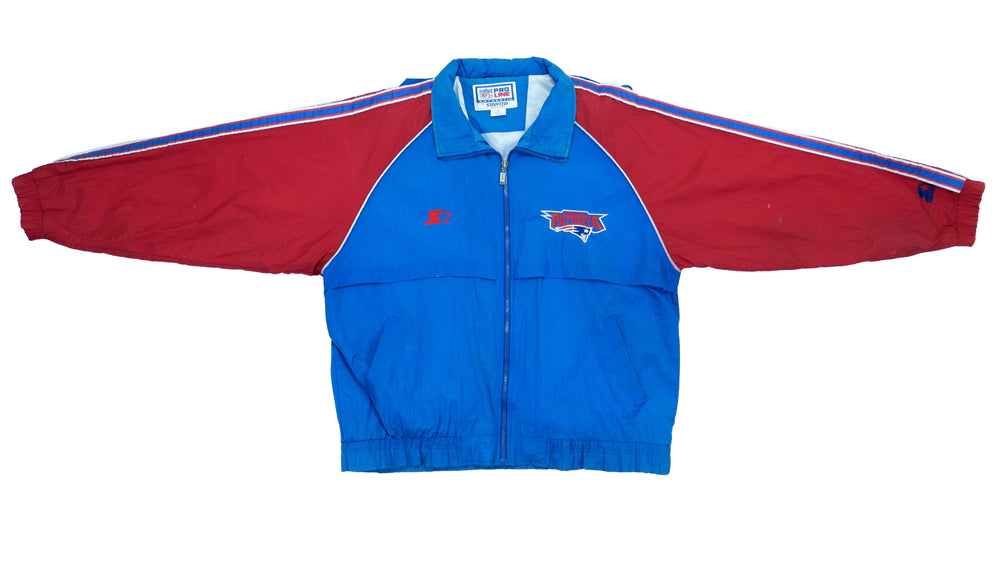 Vintage Retro NFL Football Starter - New England Patriots Windbreaker 1990s X-Large