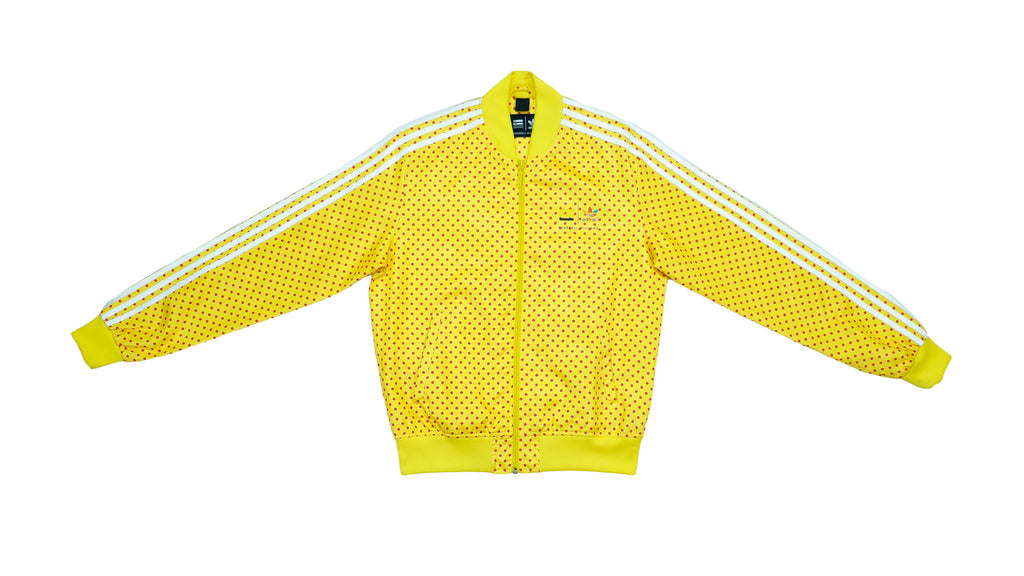 Adidas - Yellow Polka Dot Pharrell Williams Jacket 2000s Medium