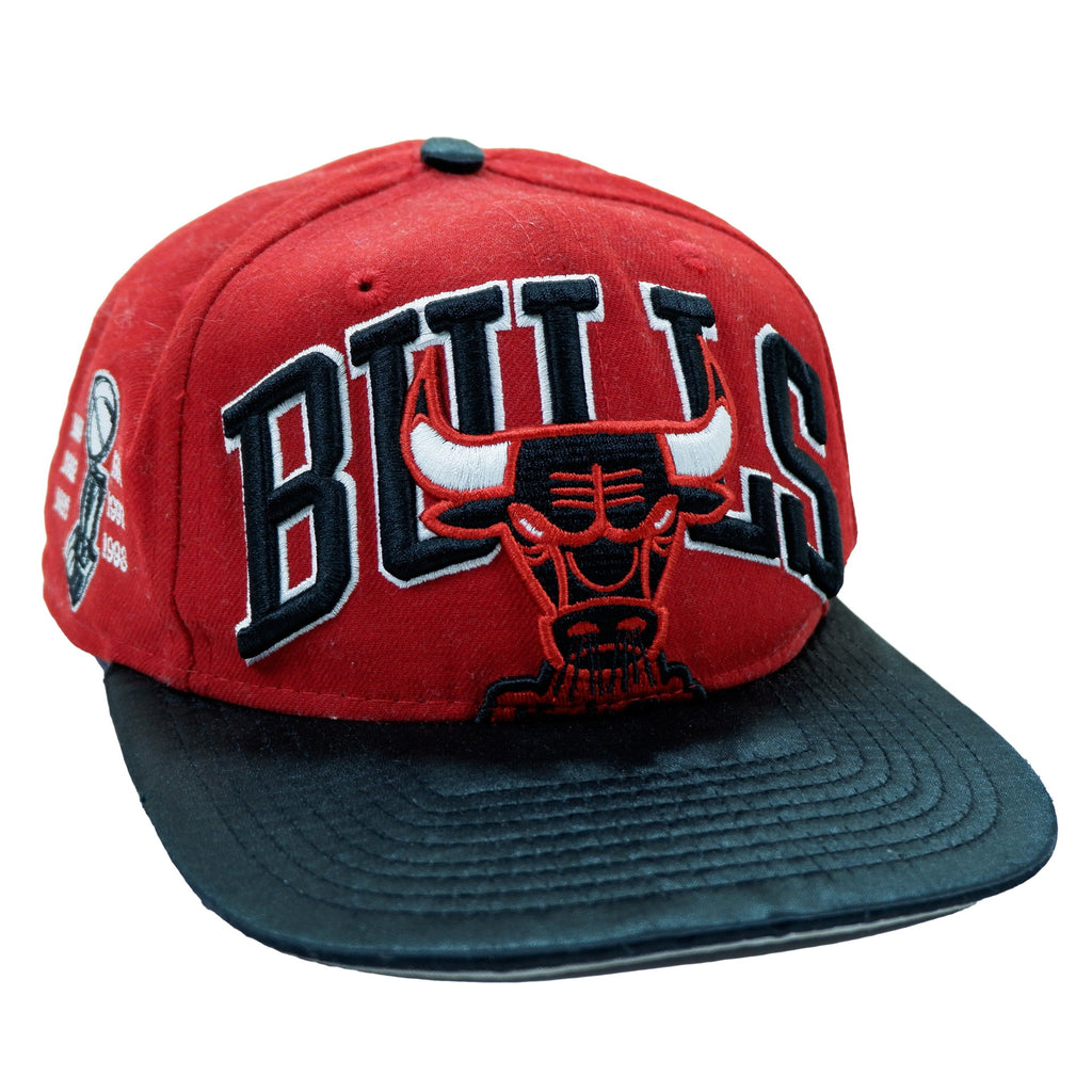 NBA (Hardwood Classic) - Chicago Bulls Snapback Hat 1990s Adjustable