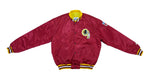 Starter - Washington Redskins Satin Bomber 1990s X-Large Vintage Retro Football