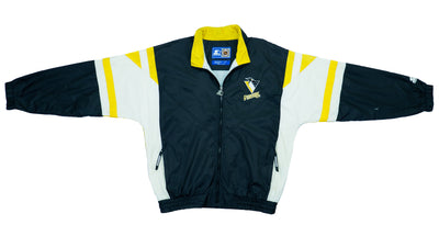 Starter - Pittsburgh Penguins Windbreaker 1990s Large