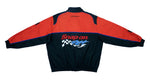 Vintage Retro NASCAR - Red & Black Snap-on Racing Jacket 1990s X-Large