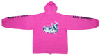 Retro Vintage - Los Cabos Pink Windbreaker 1990s X-Large