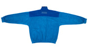 Vintage Retro Puma - Blue Velvet Track Jacket 1990s Large