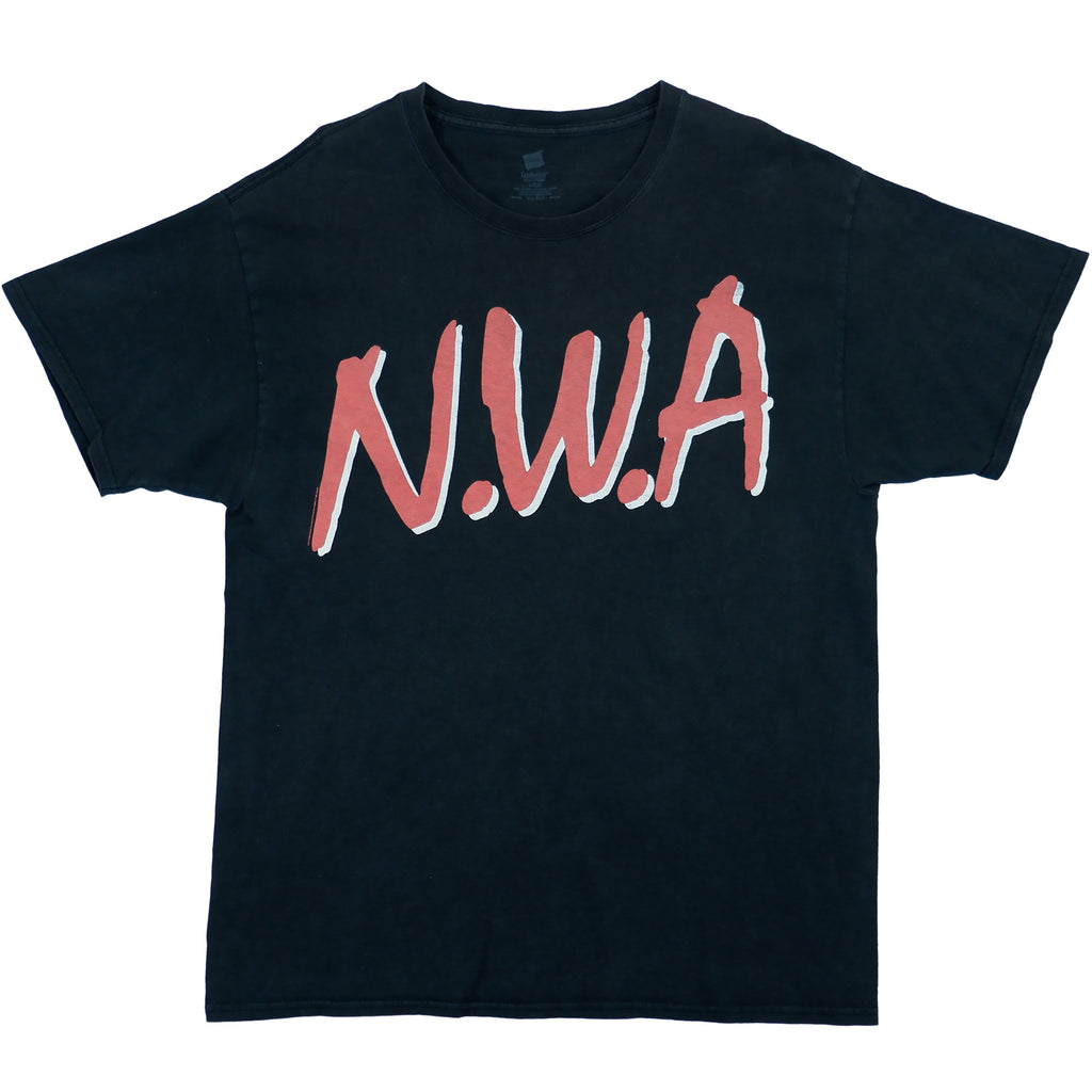 Vintage - Black NWA - Straight Outta Compton T-Shirt Large