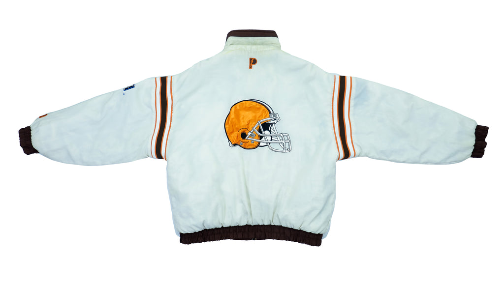Vintage Retro Football NFL (Pro Player) - Cleveland Browns Reversible Jacket 1990s XL