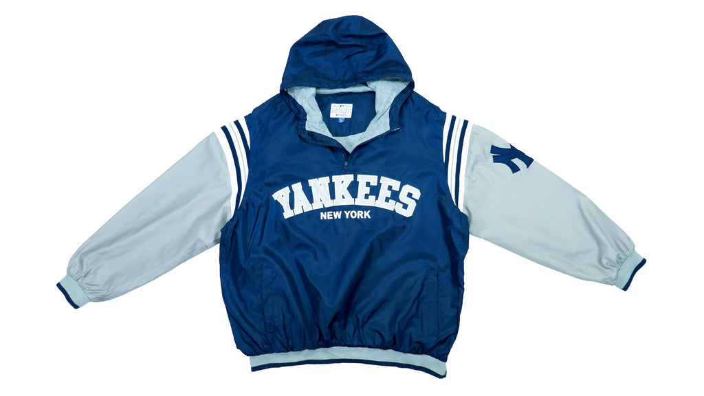 Vintage Retro MLB - New York Yankees 1/4 Zip Jacket 1990s XX-Large