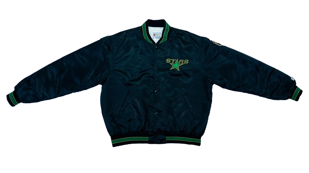 Vintage Retro NHL Hockey Starter - Dallas Stars Satin Jacket 1990s X-Large