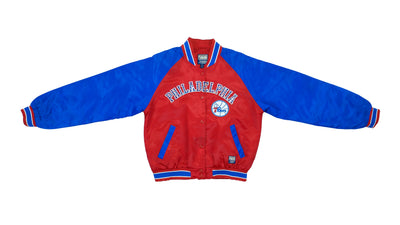 NBA (Hardwood Classic) - Philadelphia 76ers Satin Jacket 1990s Medium