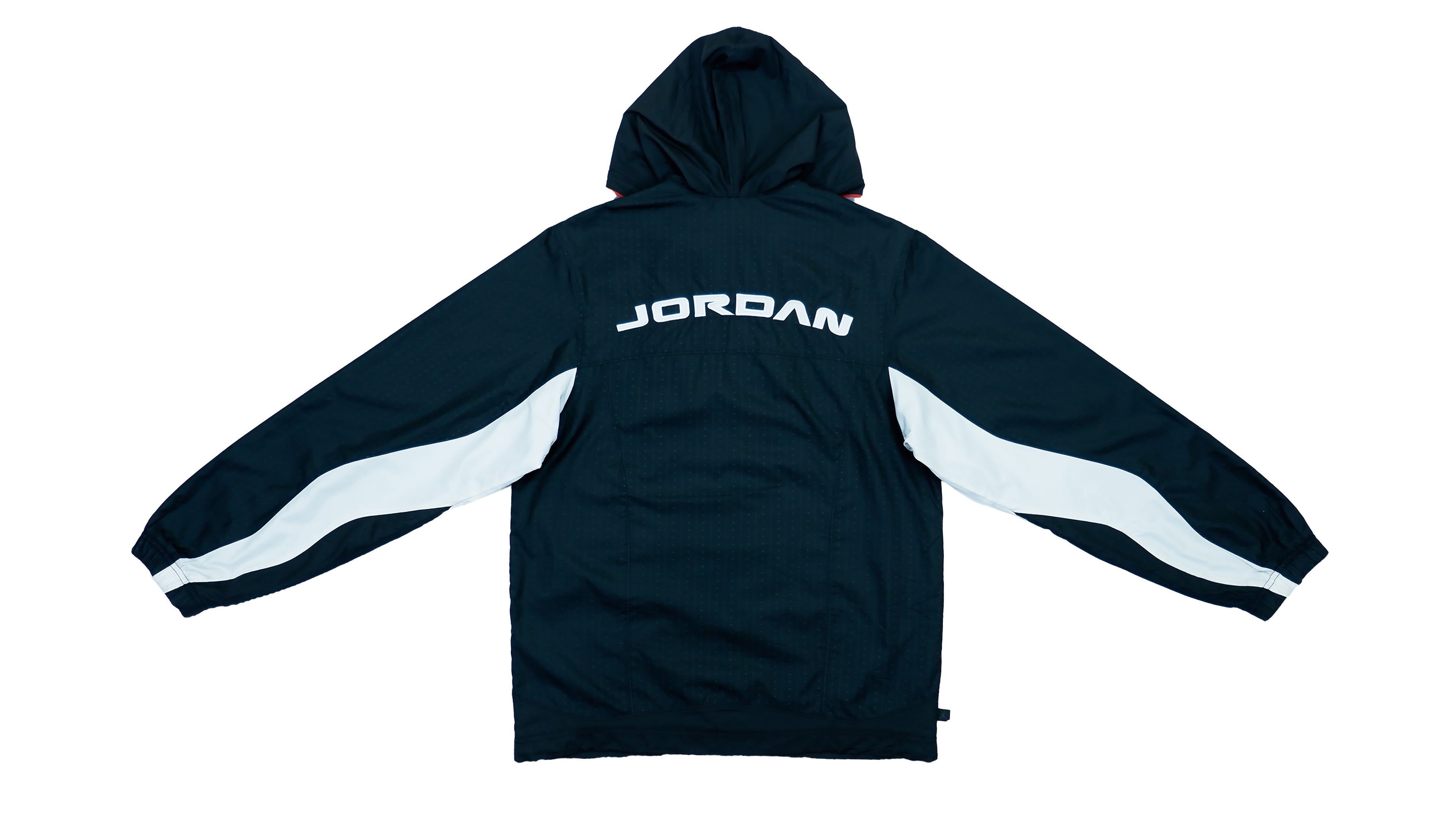 Vintage Retro Jordan - B&W Jumpman Warm-up Jacket 1990s Small