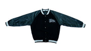 Retro Vintage - Black Leather America Jacket 1990s Large