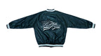 Retro Vintage - Black Leather America Jacket 1990s Large