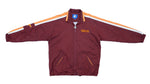 Vintage Retro Starter - Maroon Virginia Tech Windbreaker 1990s Large