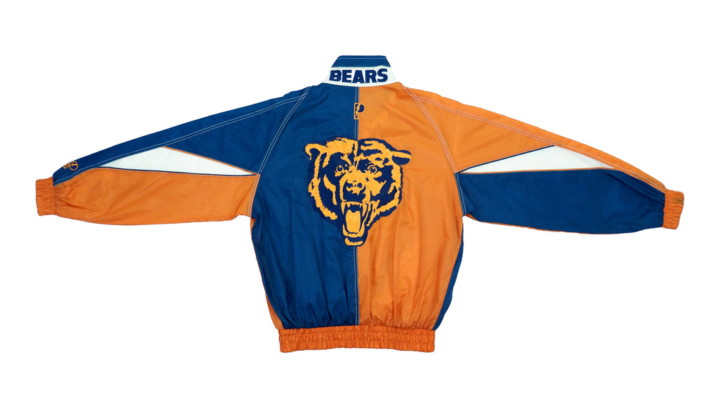 Vintage Retro Football NFL (Pro Player) - Chicago Bears Windbreaker 1990s Large