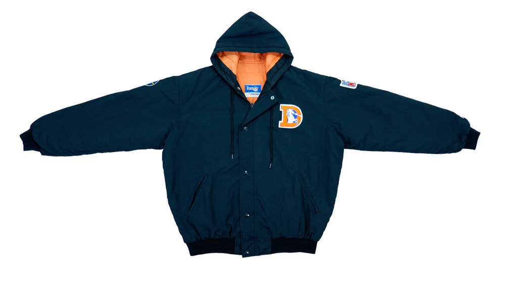 Vintage Retro Football NFL Starter - Denver Broncos Jacket 1990s Large