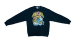 NFL (Salem) - San Francisco 49ers Big Logo Black Sweatshirt 1994 X-Large