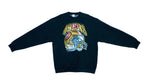 Vintage Retro Football NFL - San Francisco  49ers Black Big Logo Sweatshirt 1994 X-Large