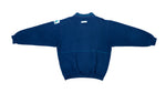 Vintage Retro Adidas - Blue 1/4 Zip Sweatshirt 1990s Large