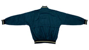 Nike - Black and Gold Windbreaker 1990s Medium Vintage Retro 