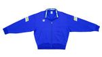 Vintage Retro Made in Japan Adidas - Blue Japanese Track Jacket 1990s Large