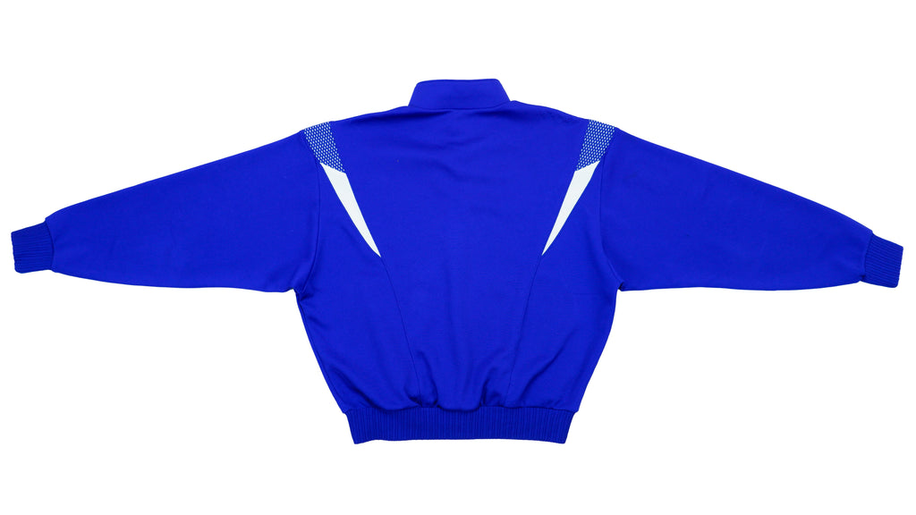 Vintage Retro Made in Japan Adidas - Blue Japanese Track Jacket 1990s Large