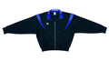 Vintage Retro Made in Japan Adidas - Black Japanese Track Jacket 1990s X-Large