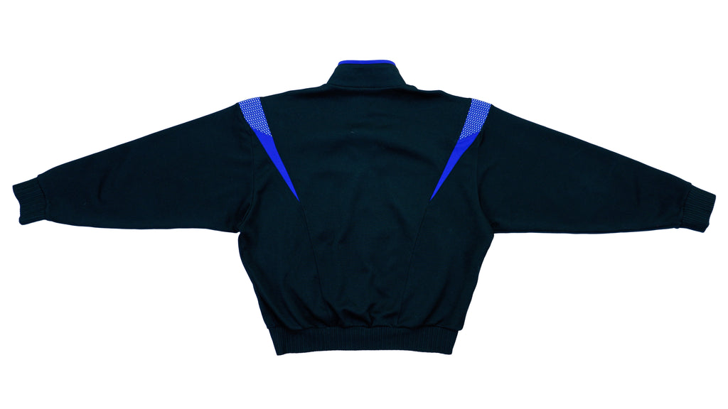 Vintage Retro Made in Japan Adidas - Black Japanese Track Jacket 1990s X-Large